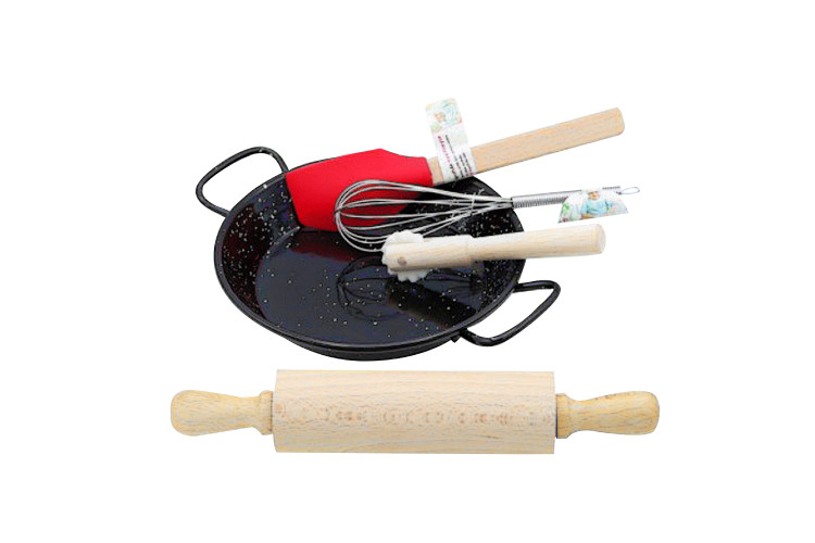 Set p&acirc;tisserie Chevalier Diffusion Kids 5 ustensiles de p&acirc;tisserie pour enfant
