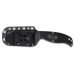 Couteau Spyderco Enuff Leaf Shape FB31PBK lame 7cm manche nylon et fibre de verre + étui nylon