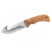 Couteau Muela Bisonte 9224 lame 11,5cm manche en bois d'olivier + étui en cuir