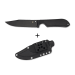 Couteau Spyderco Street Bowie FB04PBB lame noire 12,8cm manche nylon et fibre de verre + étui Kydex 