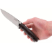 Couteau multifonction Buck 863 Selkirk 0863BRS lame 11,7cm manche micarta marron avec allume-feu et étui nylon