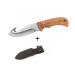 Couteau Muela Bisonte 9224 lame 11,5cm manche en bois d'olivier + étui en cuir
