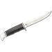 Couteau Buck 105 Pathfinder 0105BKS lame 12,7cm manche résine phénolique noir/alu + étui cuir