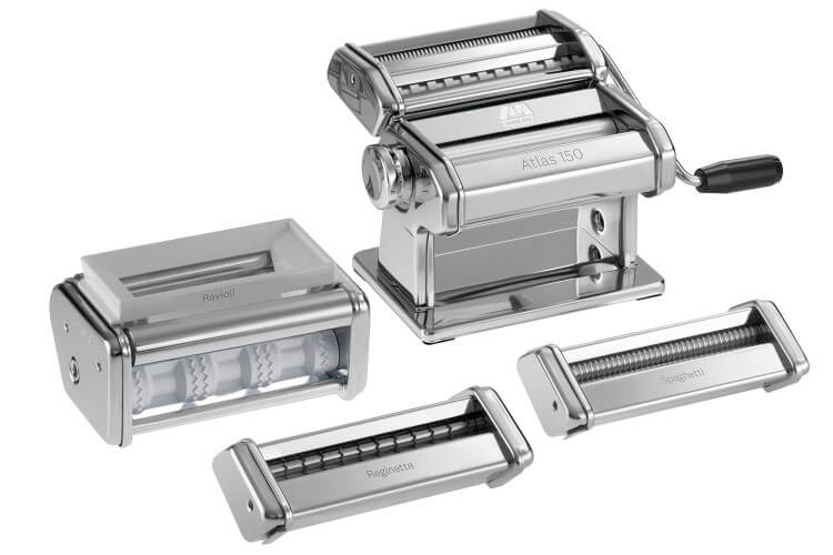 Coffret cadeau machine à pâtes Marcato Atlas 150 Classique + 3 accessoires