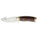 Couteau Buck 191 Zipper 0191BRG lame guthook 10,5cm manche bois de noyer + étui cuir