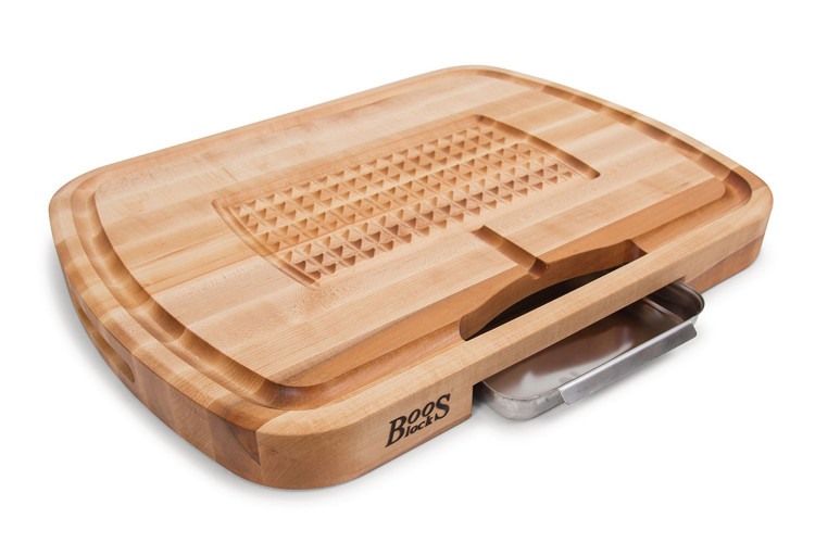 Planche &agrave; d&eacute;couper Boos Blocks AZTEC bois d'&eacute;rable 61x46x6cm - 13kg