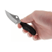 Couteau Spyderco ARK FB35PBK lame 5,5cm manche noir + étui polymère avec chaînette