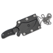 Couteau Spyderco ARK FB35PBK lame 5,5cm manche noir + étui polymère avec chaînette