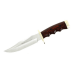 Couteau Muela Bufalo 9258 lame 17 cm inox manche stamina rouge + étui en cuir