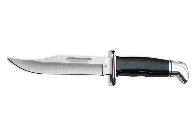 Couteau Buck 119 Special 0119BKS lame 15,2cm manche bi-mati&egrave;re avec &eacute;tui en cuir