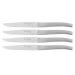 Coffret bois 4 couteaux à steak Alphonse Lou Laguiole inox monobloc
