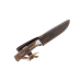 Couteau Muela Gredos 9218 lame en inox 14cm manche en bois de cerf + étui en cuir
