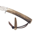 Couteau Muela Gredos 9218 lame en inox 14cm manche en bois de cerf + étui en cuir