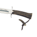 Couteau Muela Gredos 9219 lame en inox 16cm manche bois de cerf + étui en cuir