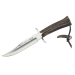 Couteau Muela Gredos 9219 lame en inox 16cm manche bois de cerf + étui en cuir