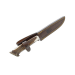 Couteau Muela Gredos 9228 lame poli glace 14cm manche en bois de Cerf + étui en cuir