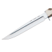 Couteau Muela Gredos 9228 lame poli glace 14cm manche en bois de Cerf + étui en cuir