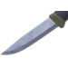 Couteau Mora Companion MG 11827 lame inox 10,4cm manche caoutchouc noir/kaki + étui