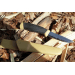 Couteau Mora Companion 13166 lame inox 10,4cm manche caoutchouc noir/sable + étui