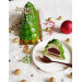 5 Supports pour cakes/ bûches or et noir Scrapcooking - 30 x 10 cm