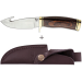 Couteau Buck 191 Zipper 0191BRG lame guthook 10,5cm manche bois de noyer + étui cuir