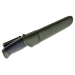 Couteau Mora Companion MG 11863 lame carbone 10,4cm manche caoutchouc noir/kaki + étui