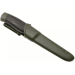 Couteau Mora Companion Heavy Duty MG 12210 lame carbone 10,4cm manche caoutchouc noir/kaki + étui