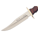Couteau Muela Bowie 9238 lame en inox 16cm manche en bois de stamina + étui en cuir