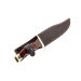 Couteau Muela Bowie 9238 lame en inox 16cm manche en bois de stamina + étui en cuir