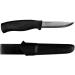 Couteau Mora Companion Heavy Duty 13158 lame inox 10,4cm manche caoutchouc noir + étui