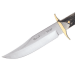Couteau Muela Bowie 9263 lame en inox 16cm manche en bois de cerf avec lacet et étui en cuir