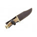 Couteau Muela Bowie 9271 lame en inox 16cm manche en bois d'olivier + étui en cuir