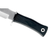 Cotueau Muela "21733" lame en inox 17cm manche en  gomme noire + étui noir