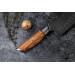 Couteau santoku Fukito Olive Damas alvéolé 14Cr 18cm