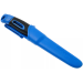 Couteau Mora Companion Spark 13572 lame inox 10,4cm manche en caoutchouc bleu et pierre à feu avec étui