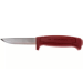Couteau Mora Basic 511 12147 lame carbone 9,1cm manche polypropylène rouge + étui