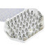 Boîte de douilles en acier inoxydable pour décors fins - 26 ou 52 douilles