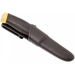 Couteau Mora Électricien 12201 ambidextre lame inox 2,1cm manche en caoutchouc noir/jaune avec étui