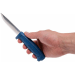 Couteau Mora Basic 546 12241 lame inox 9,1cm manche polypropylène bleu + étui