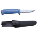 Couteau Mora Basic 546 12241 lame inox 9,1cm manche polypropylène bleu + étui
