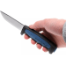 Couteau Mora Pro S 12242 lame inox 9,1cm manche caoutchouc bleu + étui