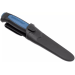 Couteau Mora Pro S 12242 lame inox 9,1cm manche caoutchouc bleu + étui
