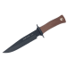 Couteau Muela ESCORP 9277 lame noire 18cm manche en gomme marron avec étui en cordura