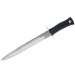 Couteau Muela Escorp 9292 lame 26cm manche en gomme noire et garde en inox + étui en cuir