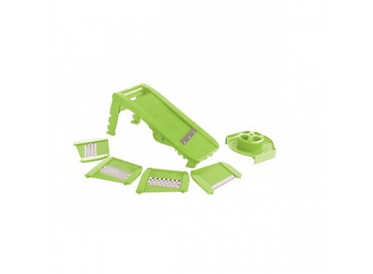 Mandoline multi-r&acirc;pes Mastrad verte - 5 lames