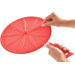 Couvercle anti éclaboussures Mastrad 28cm rouge en silicone