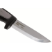 Couteau Mora Pro Robust 12249 lame carbone 9,1cm manche caoutchouc gris + étui