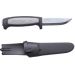 Couteau Mora Pro Robust 12249 lame carbone 9,1cm manche caoutchouc gris + étui