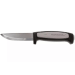 Couteau Mora Pro Robust 12249 lame carbone 9,1cm manche caoutchouc gris + étui