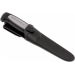 Couteau Mora Pro Robust 12249 lame carbone 9,1cm manche caoutchouc gris + étui